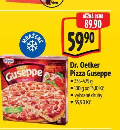   Dr. Oetker Pizza Guseppe 335-425 g  