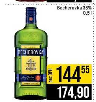 Becherovka 38% 0,5l 