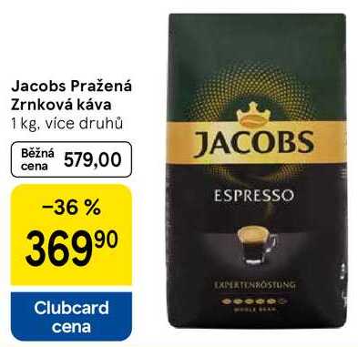 Jacobs Pražená Zrnková káva, 1 kg
