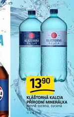 KLÁŠTORNÁ KALCIA PŘÍRODNÍ MINERÁLKA 1,5l