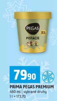 PRIMA PEGAS PREMIUM 460 ml vybrané druhy