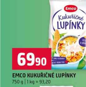 EMCO KUKUŘIČNÉ LUPÍNKY 750 g 