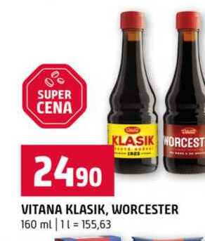 VITANA KLASIK, WORCESTER 160 ml