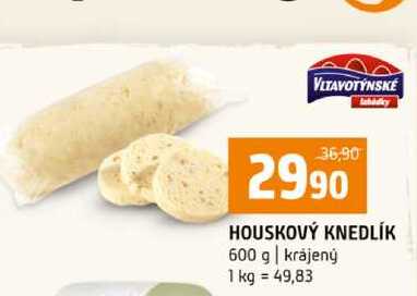 HOUSKOVÝ KNEDLÍK 600 g krájený