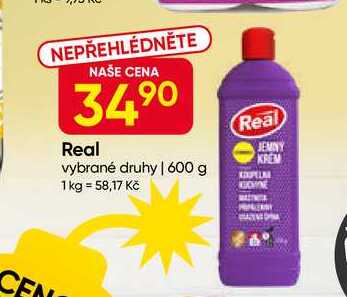 Real vybrané druhy 600 g 