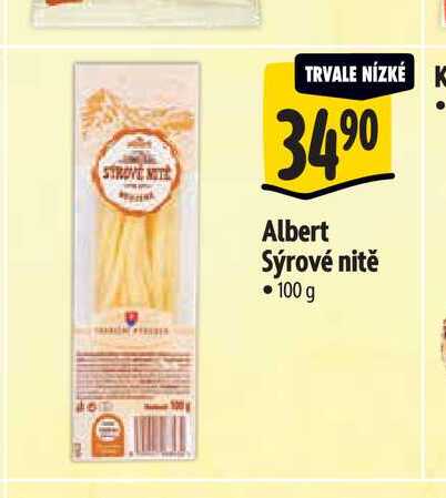  Albert Sýrové nitě  100g 