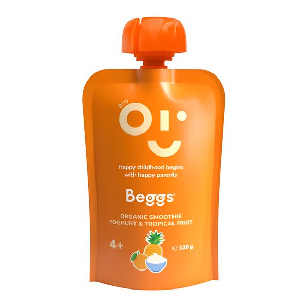 Beggs BIO Smoothie s jogurtem a tropickým ovocem