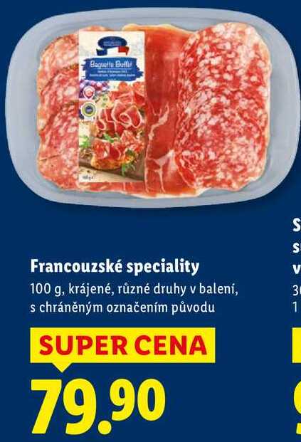 Francouzské speciality, 100 g