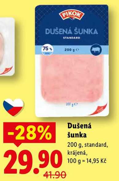Dušená šunka, 200 g