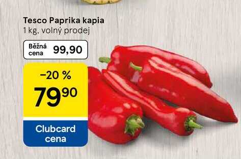 Tesco Paprika kapia, 1 kg