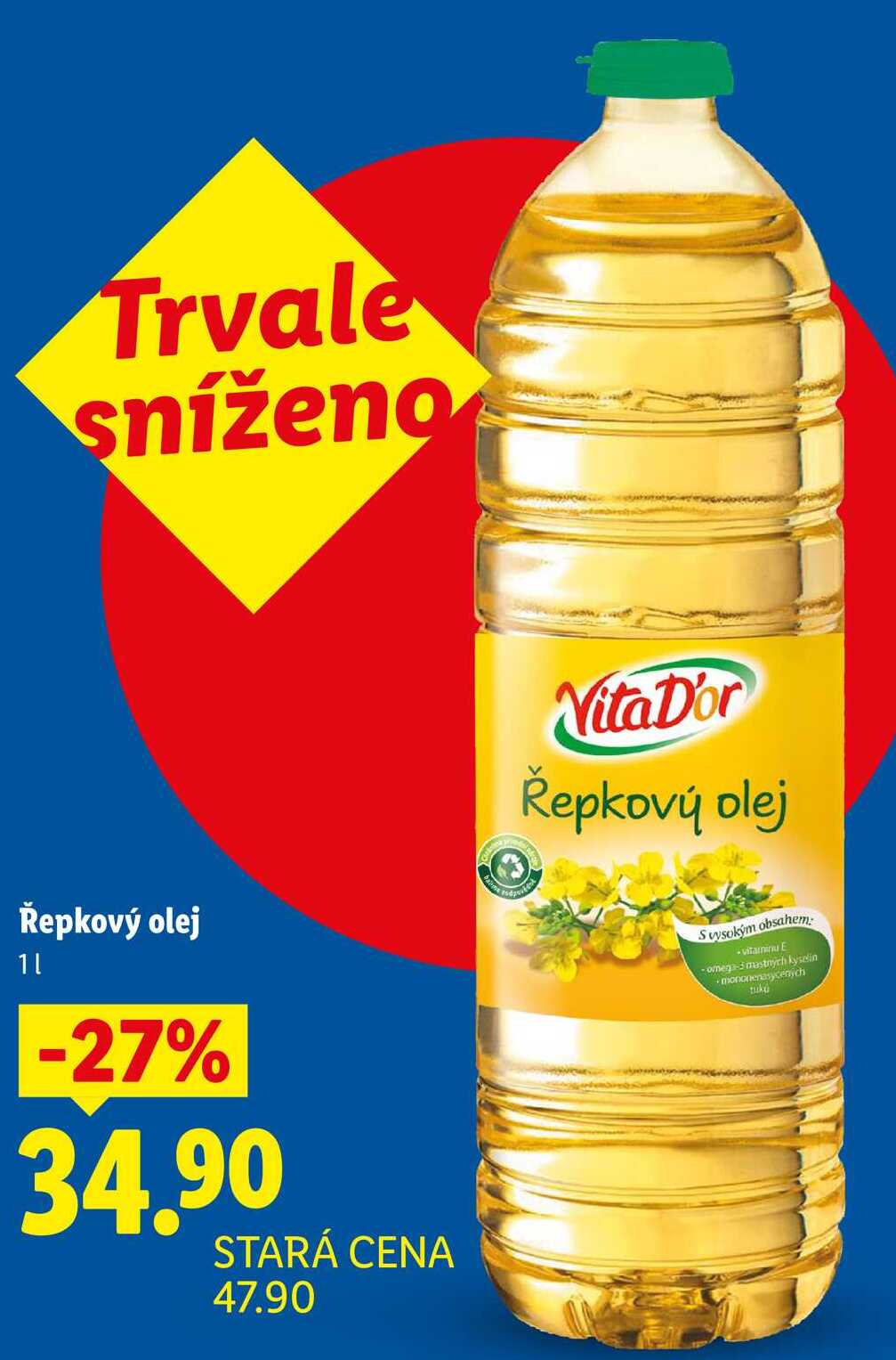 Řepkový olej, 1 l