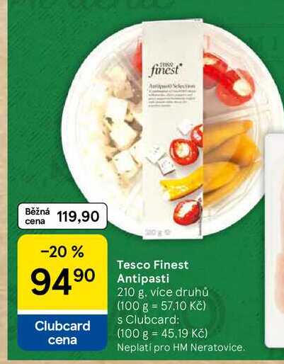 Tesco Finest Antipasti, 210 g