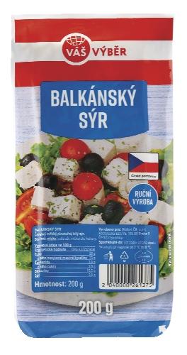 VÁŠ VÝBĚR Balkánský sýr, 200 g