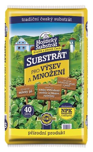 Hoštický substrát pro výsev a množení, 40 l