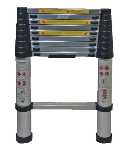 Teleskopický žebřík 2,5 m, 1 KS