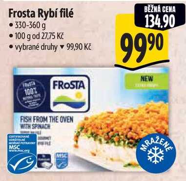 Frosta Rybí filé, 330-360 g