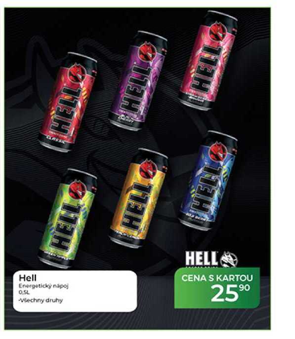 Hell Energetický nápoj 0.5L  