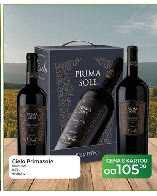 Cielo Primasole Primitivo 0,75L 