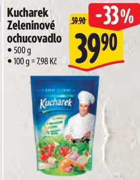 Kucharek Zeleninové ochucovadlo, 500 g 
