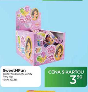 SweetNFun cukro hračka Lily Candy Ring 12g  