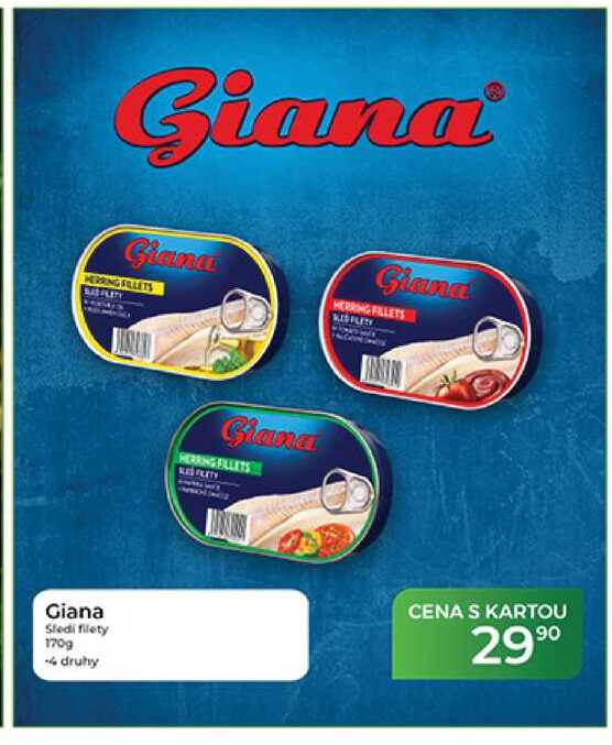 Giana Sledi filety 170 g
