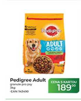Pedigree Adult granule pro psy 3kg 