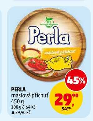 PERLA máslová příchuť, 450 g