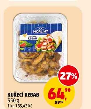 KUŘECÍ KEBAB, 350 g 