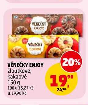 VĚNEČKY ENJOY, 150 g 