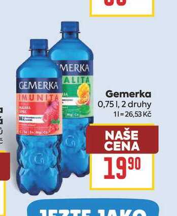 Gemerka 0,75l