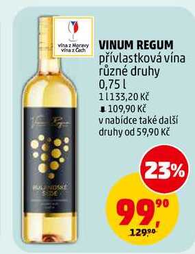 VINUM REGUM, 0,75 l
