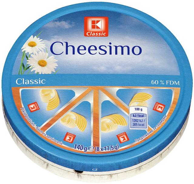 K-CLASSIC Tavený sýr