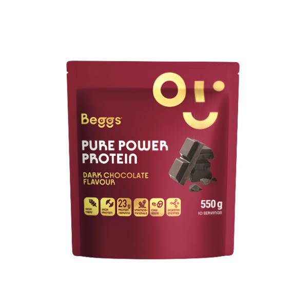 Beggs Pure Power Protein Dark Chocolate