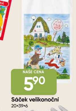 Sáček velikonoční 20×39×6 cm