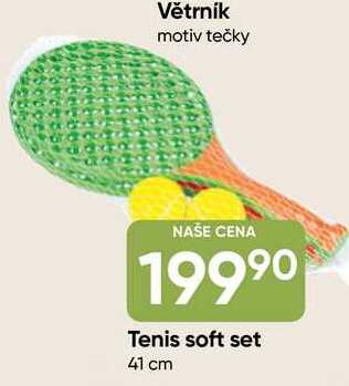 Tenis soft set 41 cm 