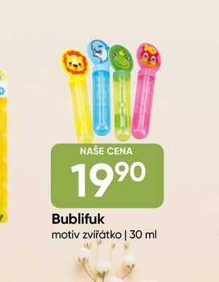 Bublifuk motiv zvířátko 30 ml 