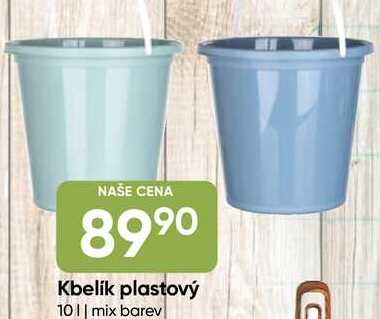 Kbelík plastový 10l