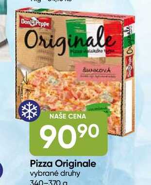 Don Peppe Pizza Originale vybrané druhy 340-370 g