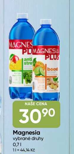 Magnesia PLUS vybrané druhy 0,7l