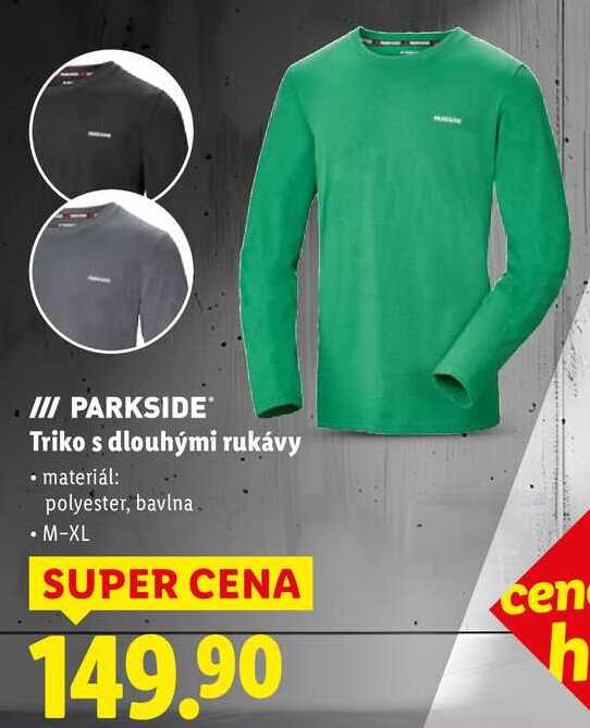 Triko s dlouhými rukávy