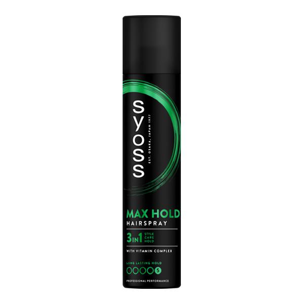 Syoss Max Hold lak na vlasy s mega silnou fixací