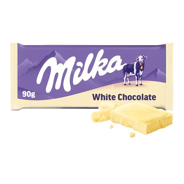 Milka čokoláda bílá