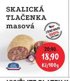 SKALICKÁ TLAČENKA masová 100g