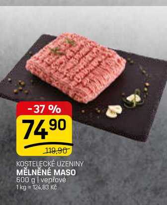 MĚLNĚNÉ MASO 600 g | vepřové 
