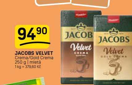 JACOBS VELVET Crema/Gold Crema 250 g