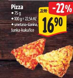 Pizza 75 g   