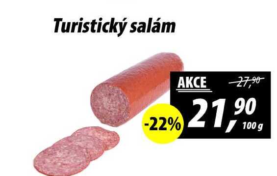 Turistický salám, 100 g