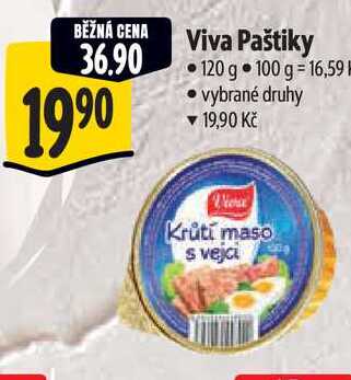 Viva Paštiky 120 g