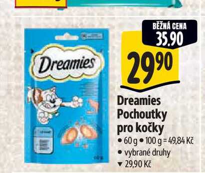   Dreamies Pochoutky pro kočky 60 g 