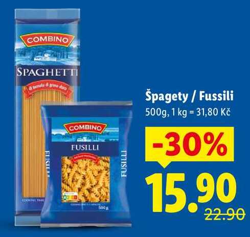 Špagety/Fussili, 500 g